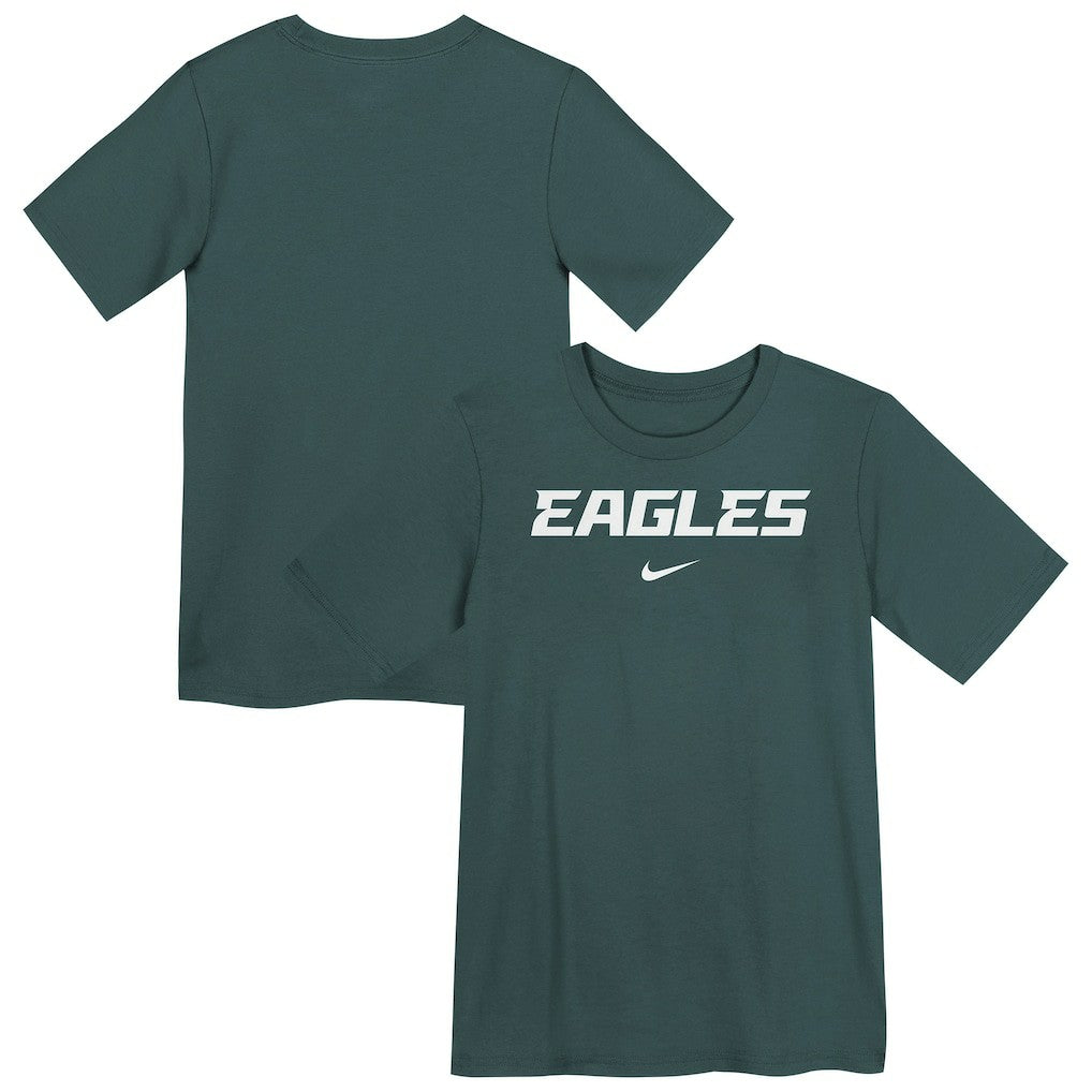Philadelphia Eagles Preschool Wordmark T-Shirt - Midnight Green T-shirts