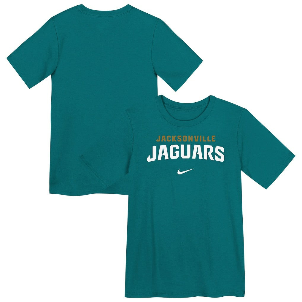 Jacksonville Jaguars Preschool Wordmark T-Shirt - Teal T-shirts
