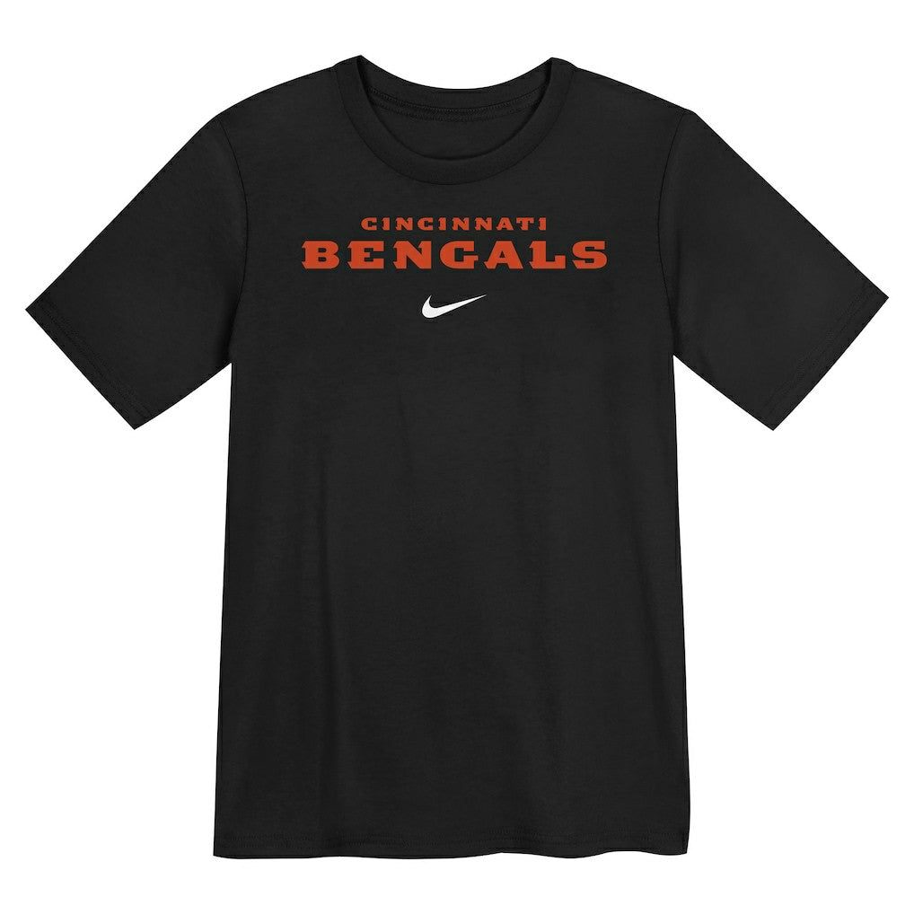 Cincinnati Bengals Preschool Wordmark T-Shirt - Black T-shirts