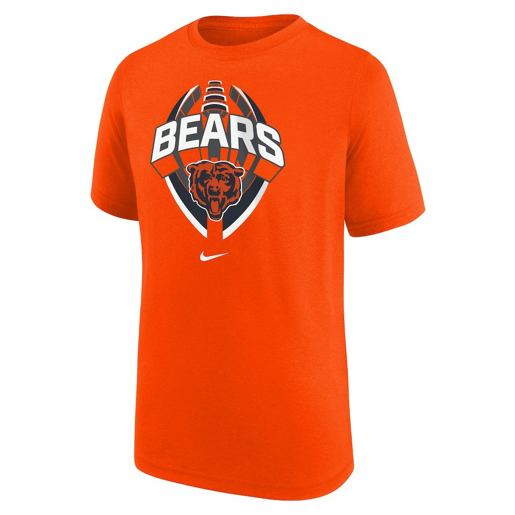 Chicago Bears Youth Icon Legend T-Shirt - Orange T-shirts