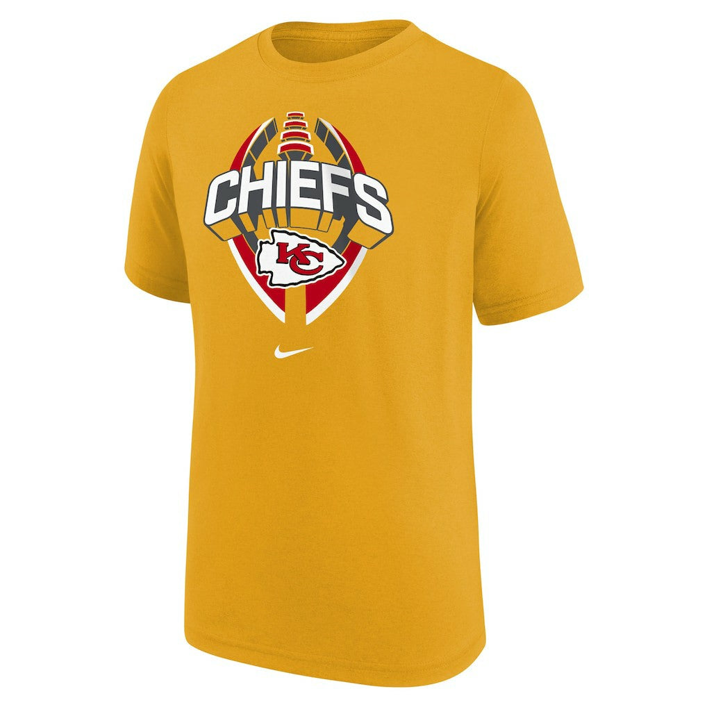 Kansas City Chiefs Youth Icon Legend T-Shirt - Gold T-shirts