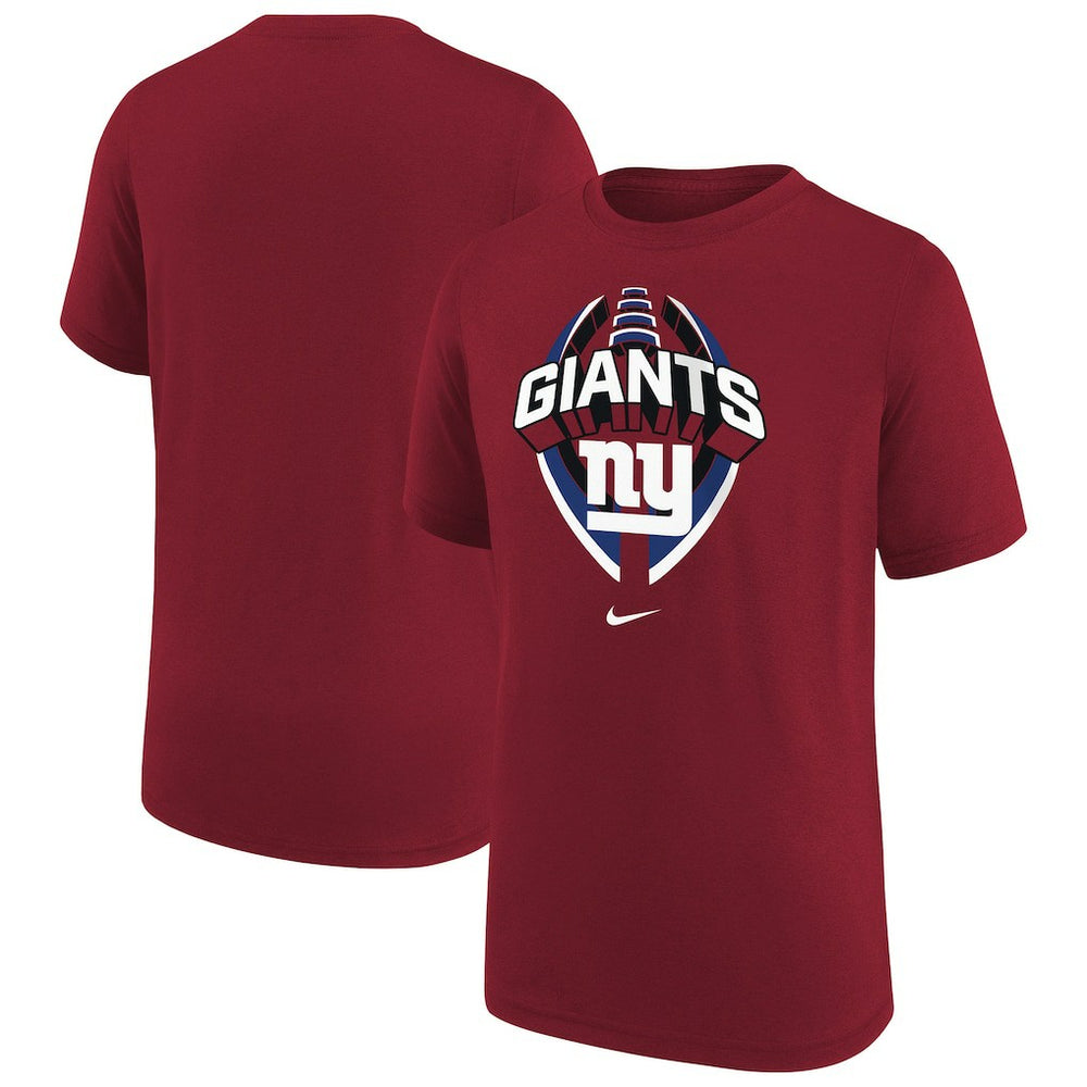 New York Giants Youth Icon Legend T-Shirt - Red T-shirts