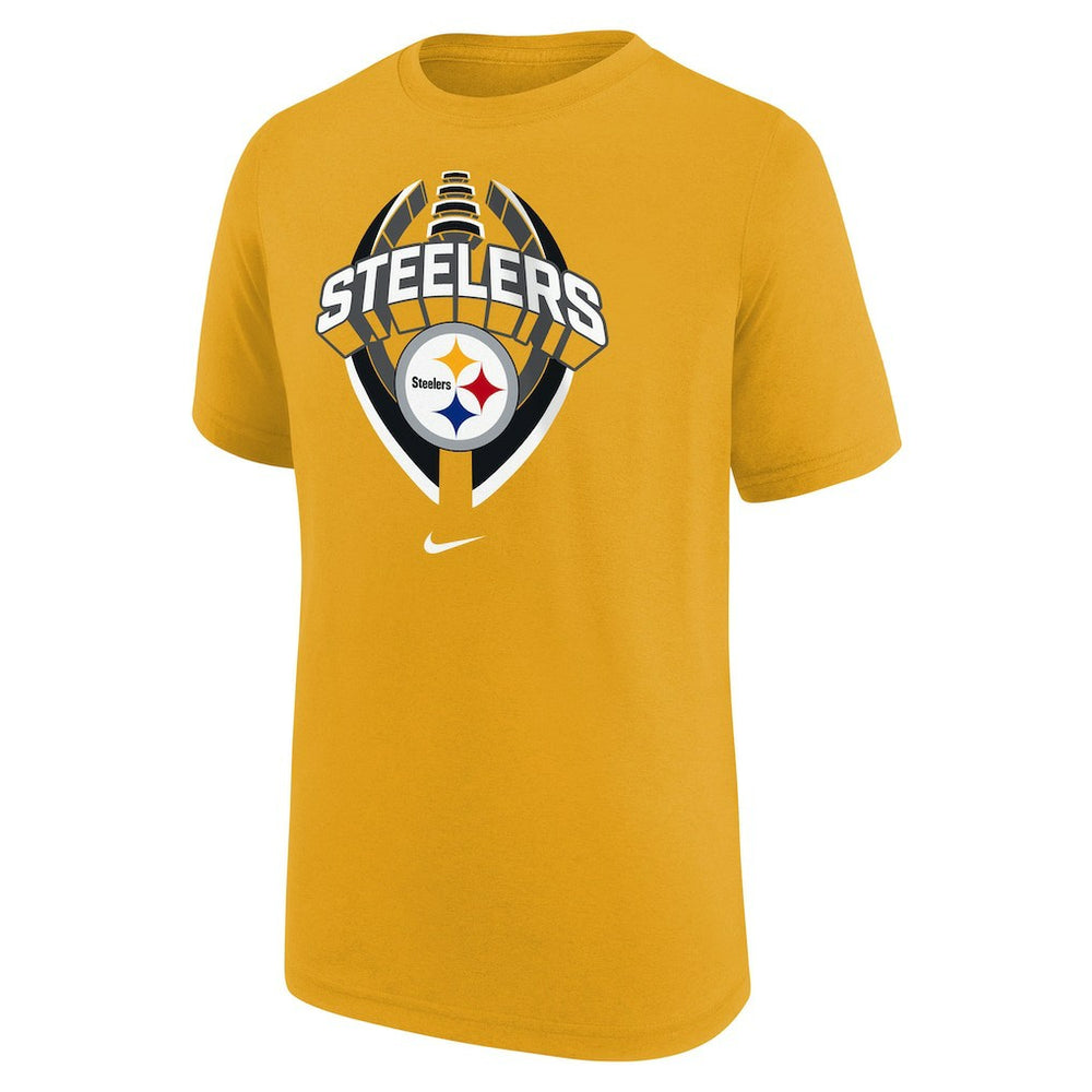 Pittsburgh Steelers Youth Icon Legend T-Shirt - Gold T-shirts