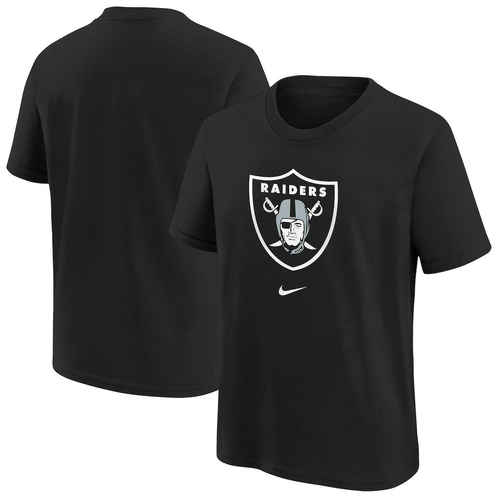 Las Vegas Raiders Youth Primary Logo Legend T-Shirt - Black T-shirts