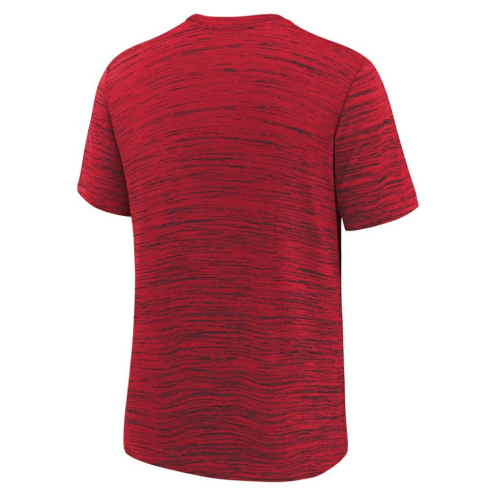 Kansas City Chiefs Youth Sideline Velocity Performance T-Shirt - Red T-shirts