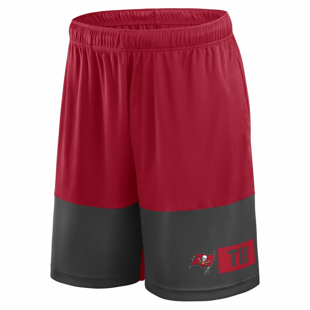 Tampa Bay Buccaneers Big & Tall Best of the Best Performance Shorts - Red/Pewter Shorts