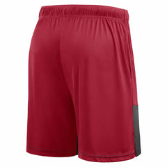 Tampa Bay Buccaneers Big & Tall Best of the Best Performance Shorts - Red/Pewter Shorts