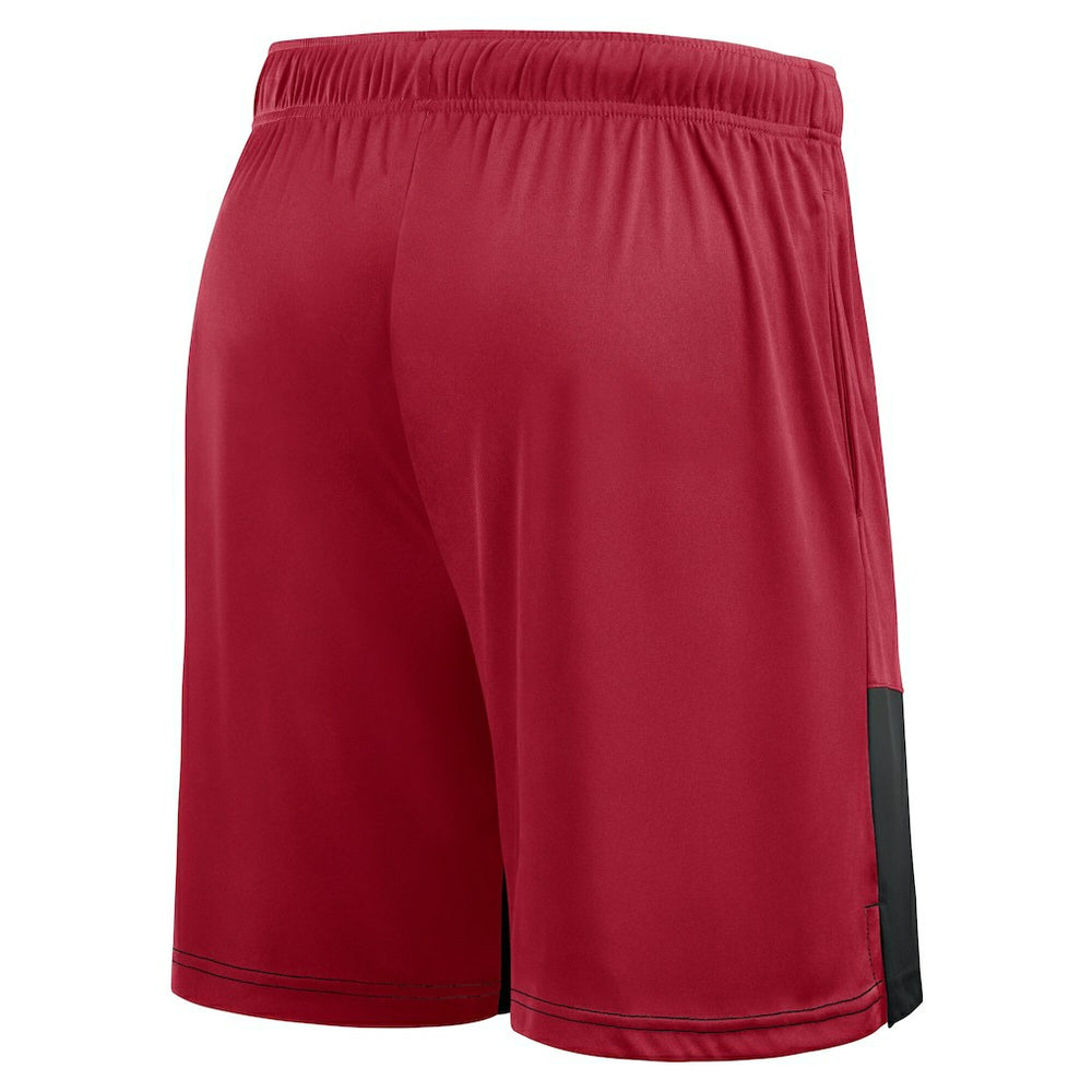 San Francisco 49ers Big & Tall Best of the Best Performance Shorts - Scarlet/Black Shorts