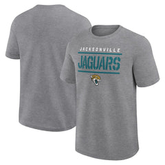 Jacksonville Jaguars Big & Tall Top Notch T-Shirt - Heather Gray T-shirts
