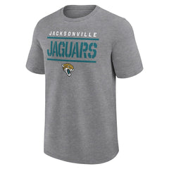 Jacksonville Jaguars Big & Tall Top Notch T-Shirt - Heather Gray T-shirts