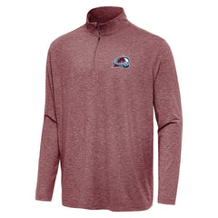 Colorado Avalanche Antigua Hunk Quarter-Zip Top - Burgundy | US 202233503