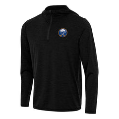 Buffalo Sabres Antigua Tidy Quarter-Zip Hoodie - Heather Black | US 202233635