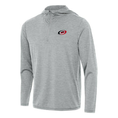 Carolina Hurricanes Antigua Tidy Quarter-Zip Hoodie - Heather Gray | US 202233643