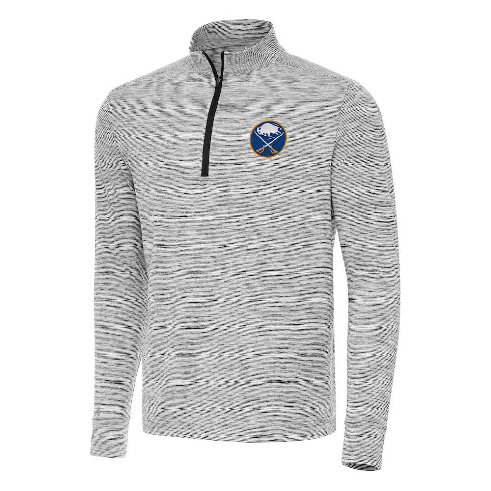Buffalo Sabres Antigua Cause Quarter-Zip Top - Black | US 202233650