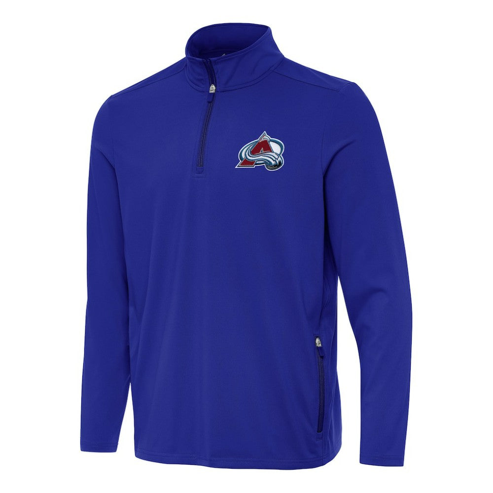Colorado Avalanche Antigua Perilous Quarter-Zip Sweatshirt - Royal | US 202233982