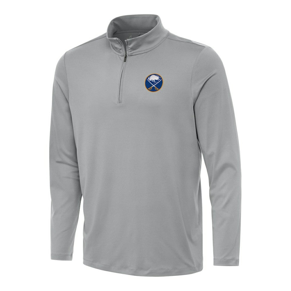 Buffalo Sabres Antigua Reprocess Quarter-Zip Top - Gray | US 202234088