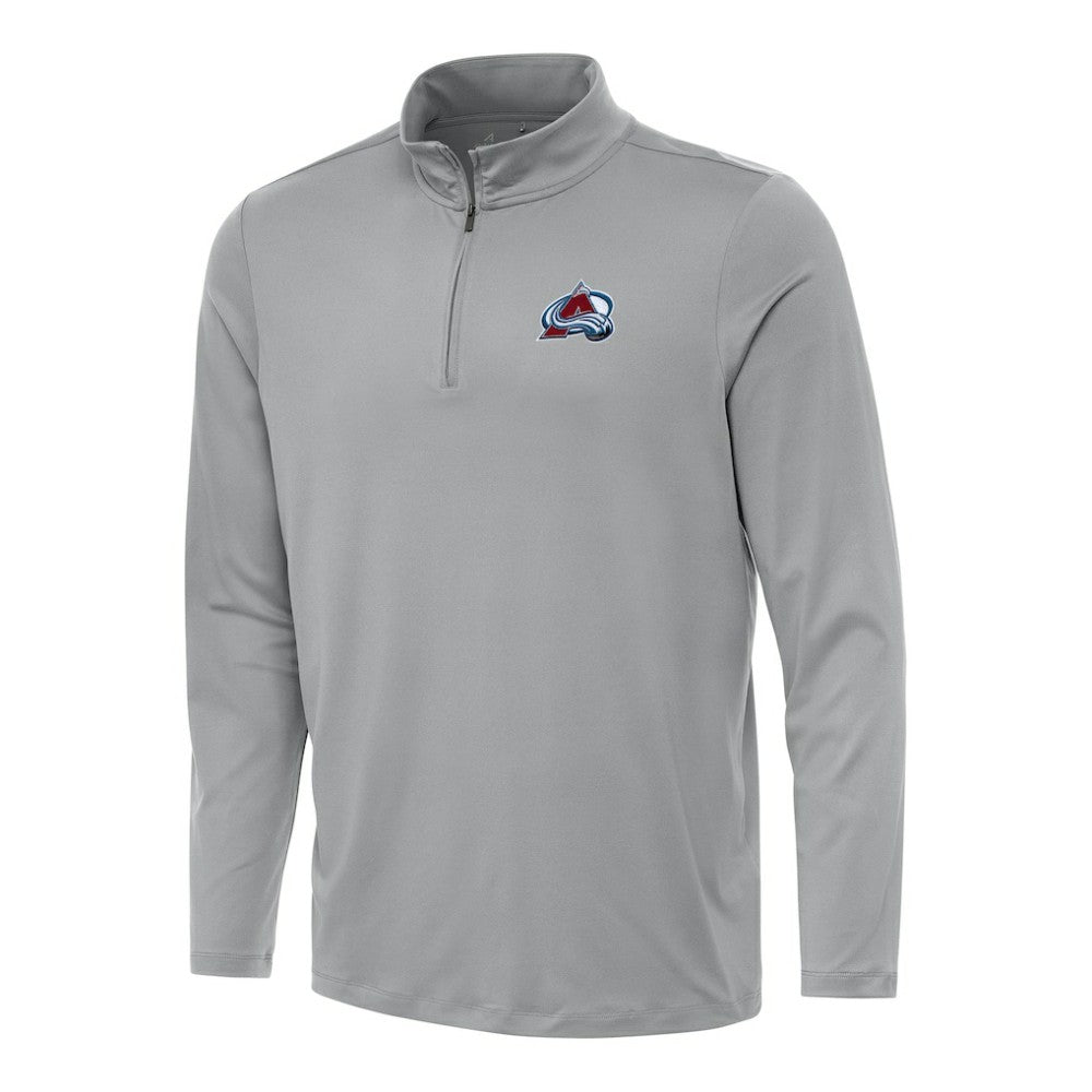 Colorado Avalanche Antigua Reprocess Quarter-Zip Top - Gray | US 202234091