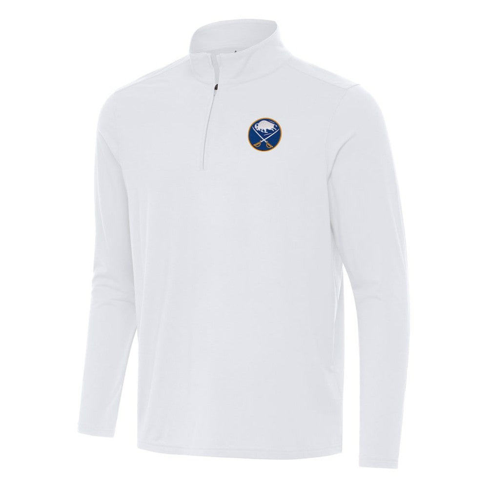 Buffalo Sabres Antigua Intent Quarter-Zip Top - White | US 202234344