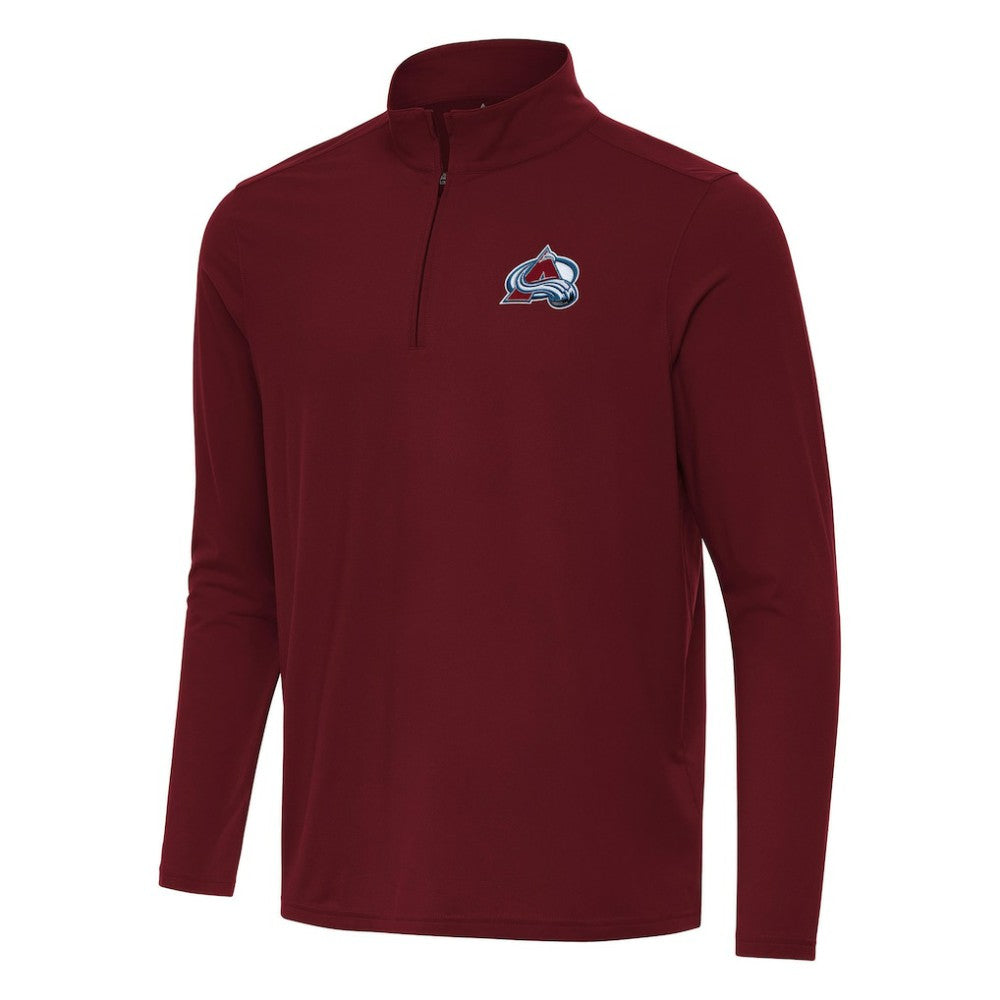 Colorado Avalanche Antigua Intent Quarter-Zip Top - Burgundy | US 202234365