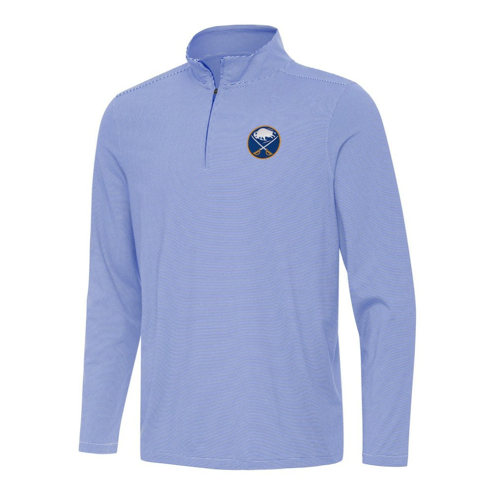 Buffalo Sabres Antigua Twine Quarter-Zip Top - Royal | US 202234670