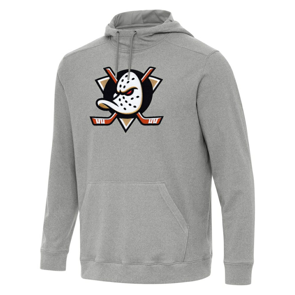 Anaheim Ducks Antigua Cloud Pullover Hoodie - Heather Gray | US 202234885