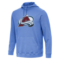 Colorado Avalanche Antigua Cloud Pullover Hoodie - Heather Royal | US 202234905