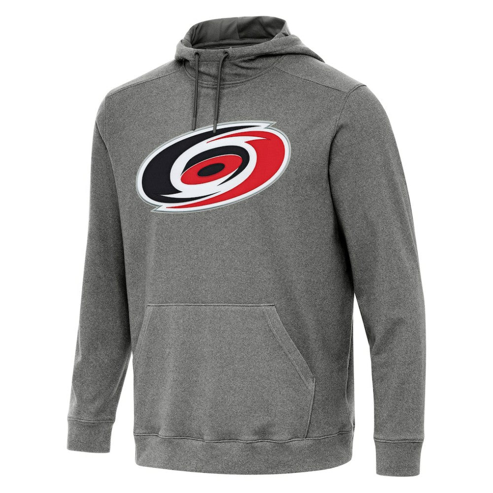 Carolina Hurricanes Antigua Cloud Pullover Hoodie - Heather Black | US 202234910
