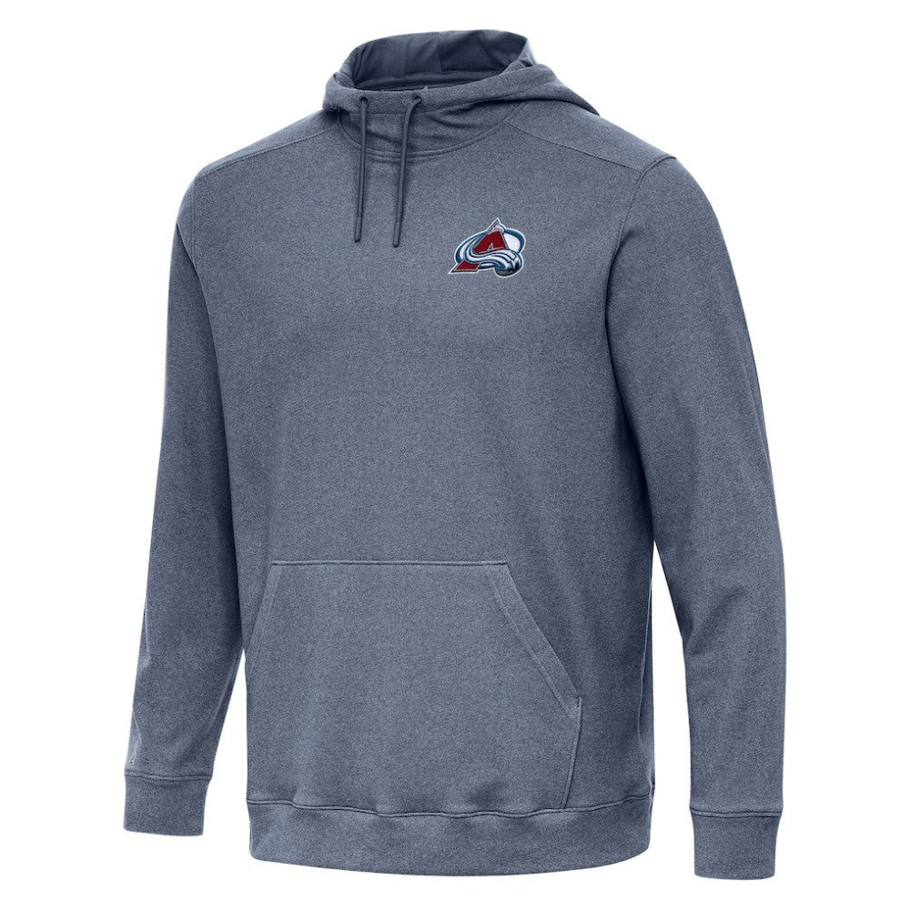 Colorado Avalanche Antigua Cloud Pullover Hoodie - Heather Navy | US 202234928