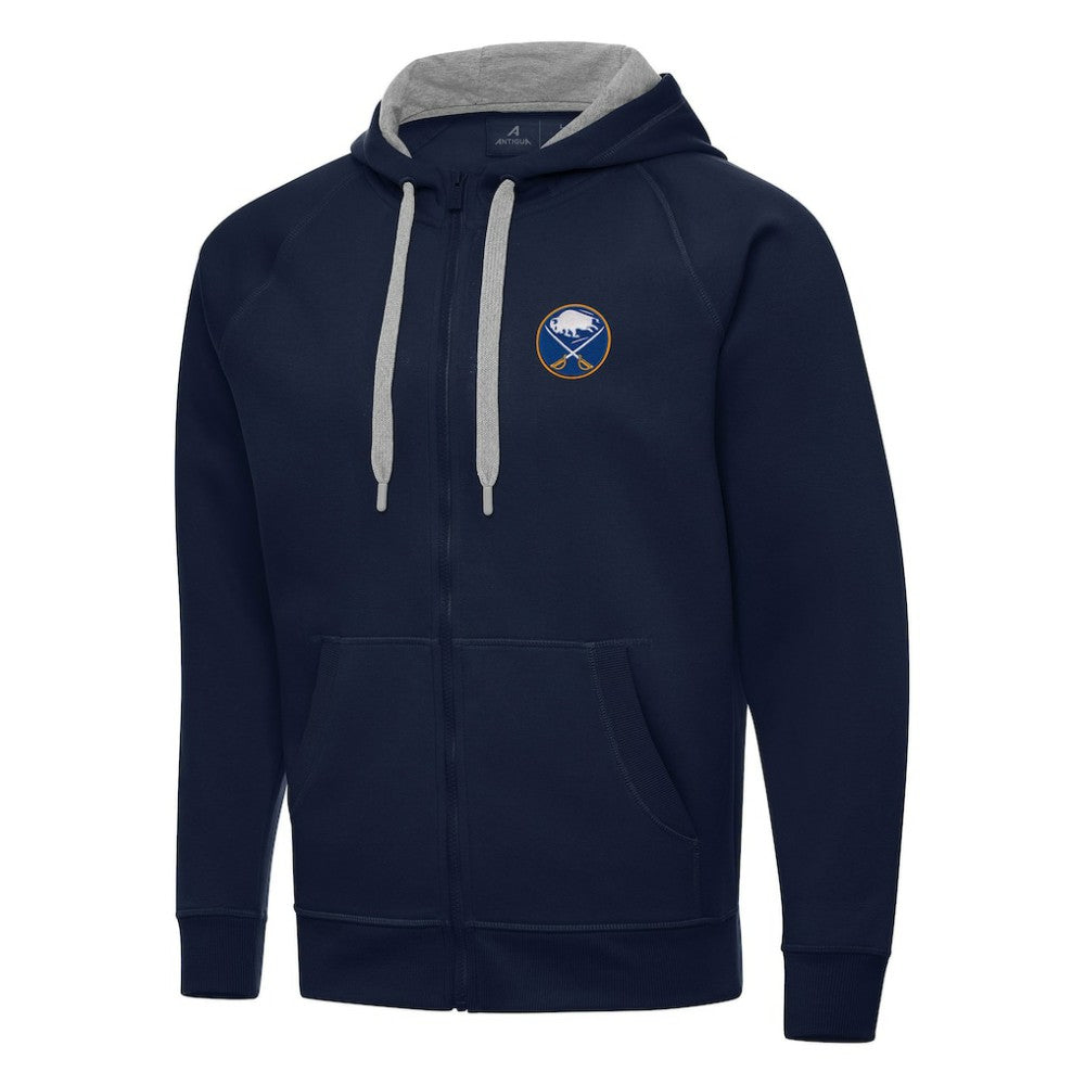 Buffalo Sabres Antigua Big & Tall Victory Full-Zip Hoodie - Navy | US 202235035