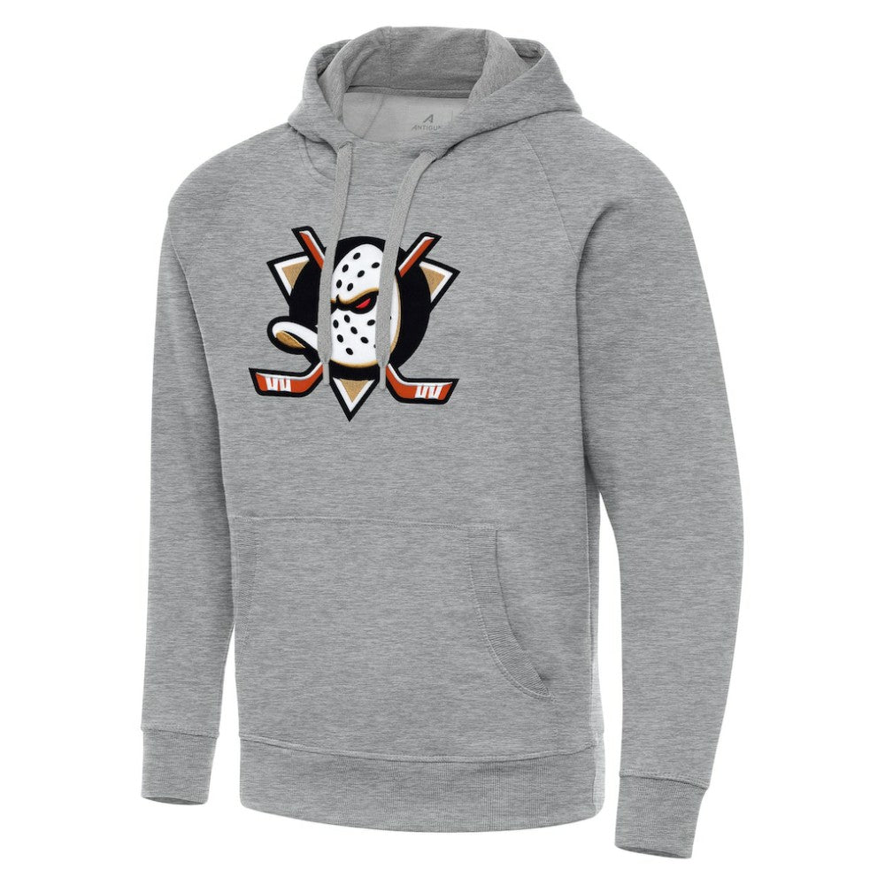 Anaheim Ducks Antigua Big & Tall Victory Pullover Hoodie - Heather Gray | US 202235054