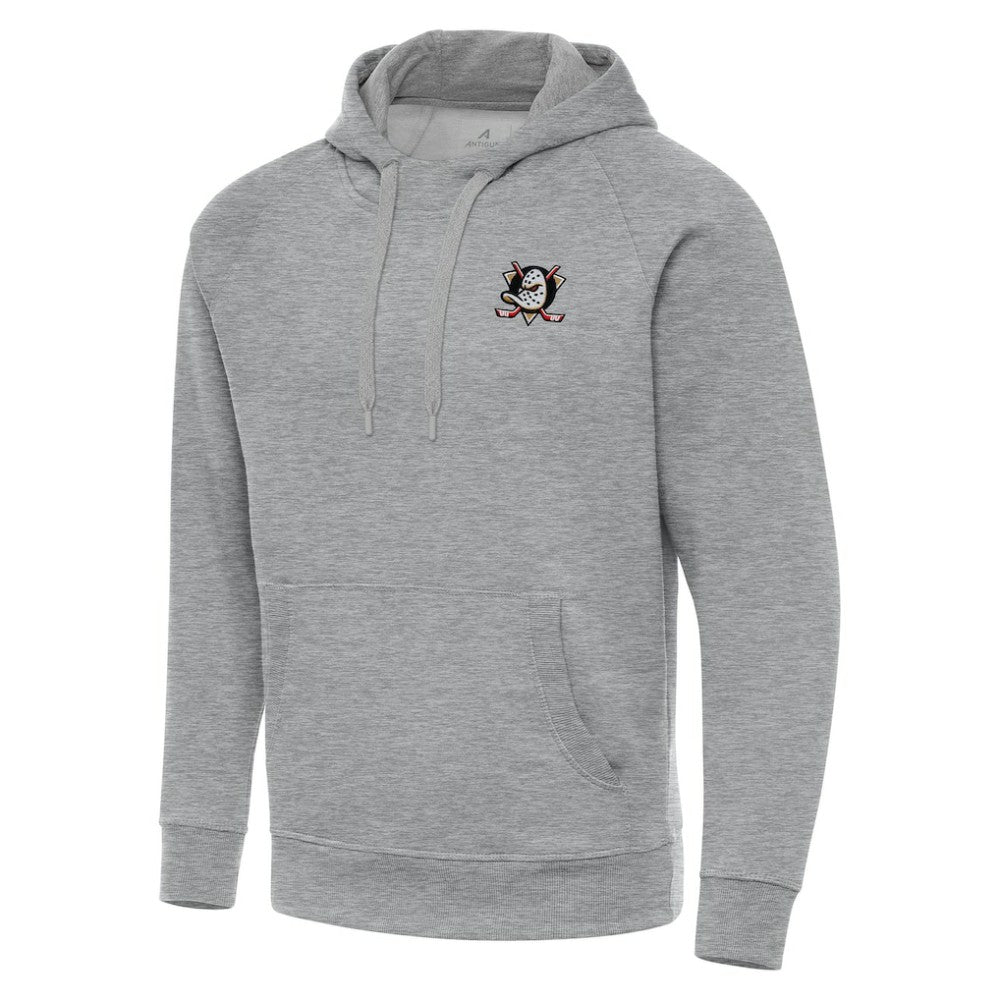 Anaheim Ducks Antigua Big & Tall Victory Pullover Hoodie - Heather Gray | US 202235062