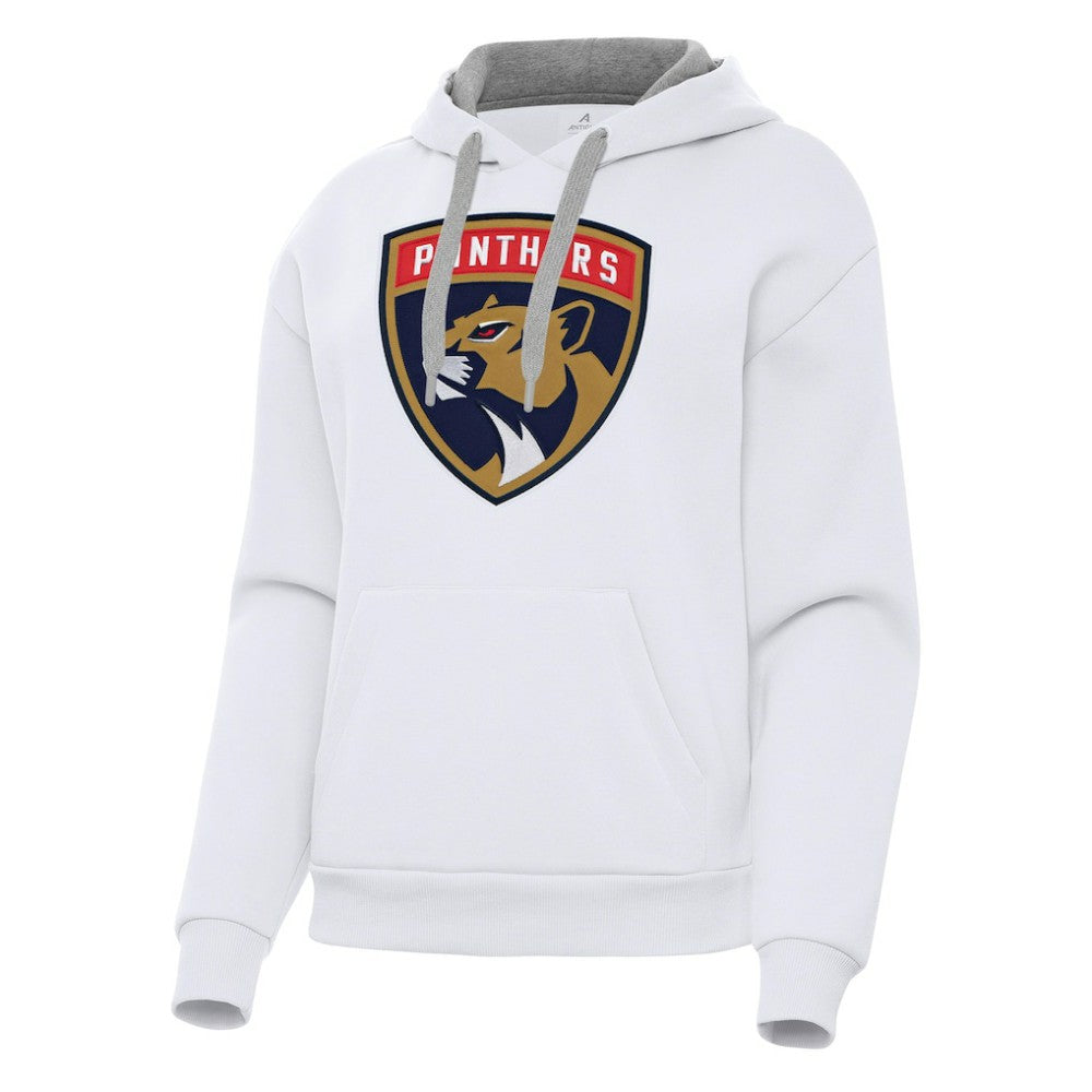 Florida Panthers Antigua Women's Victory Pullover Hoodie - White | US 202235596