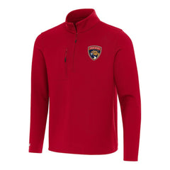 Florida Panthers Antigua Insider Quarter-Zip Top - Red | US 202235751