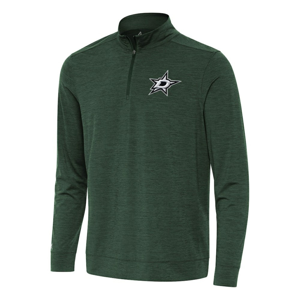 Dallas Stars Antigua Bright Quarter-Zip Top - Hunter Green | US 202235808