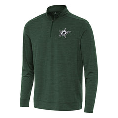 Dallas Stars Antigua Bright Quarter-Zip Top - Hunter Green | US 202235808