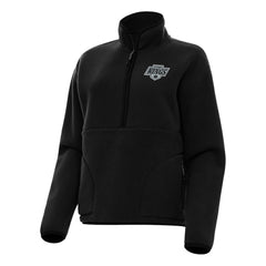 Los Angeles Kings Antigua Women's Figure Half-Zip Pullover Sweatshirt - Black | US 202236135