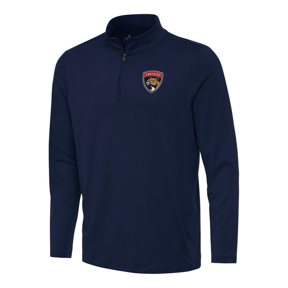 Florida Panthers Antigua Reprocess Quarter-Zip Top - Navy | US 202236330