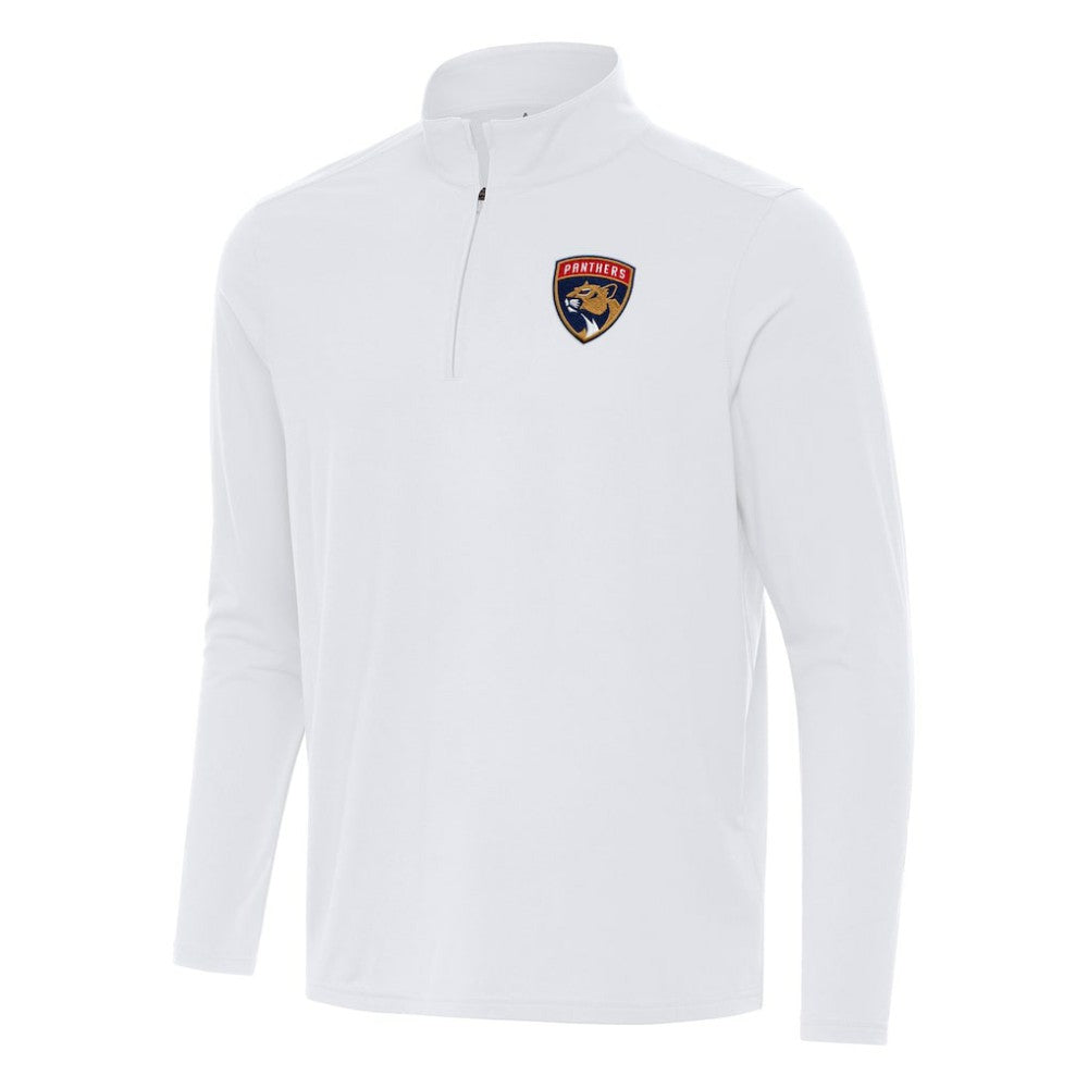 Florida Panthers Antigua Intent Quarter-Zip Top - White | US 202236556