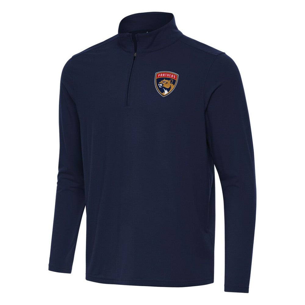 Florida Panthers Antigua Intent Quarter-Zip Top - Navy | US 202236557