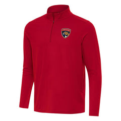 Florida Panthers Antigua Intent Quarter-Zip Top - Red | US 202236561