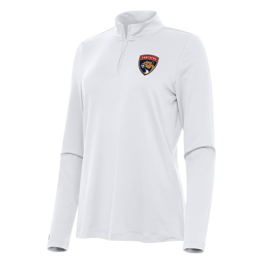 Florida Panthers Antigua Women's Reprocess Quarter-Zip Top - White | US 202236669