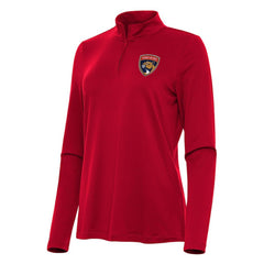 Florida Panthers Antigua Women's Reprocess Quarter-Zip Top - Red | US 202236674