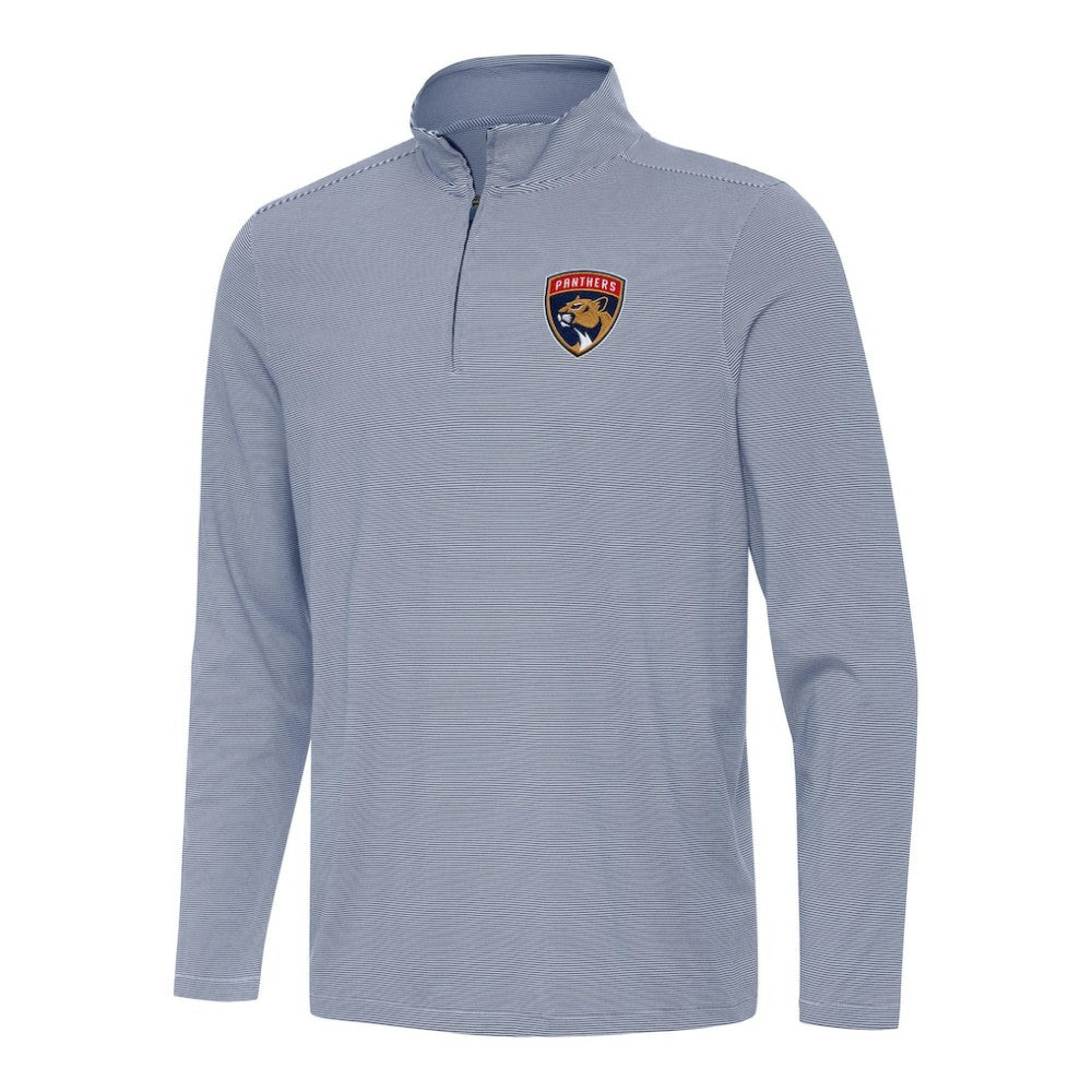 Florida Panthers Antigua Twine Quarter-Zip Top - Navy | US 202236916
