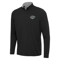 Los Angeles Kings Antigua Content Quarter-Zip Pullover Top - Black/Gray | US 202236947