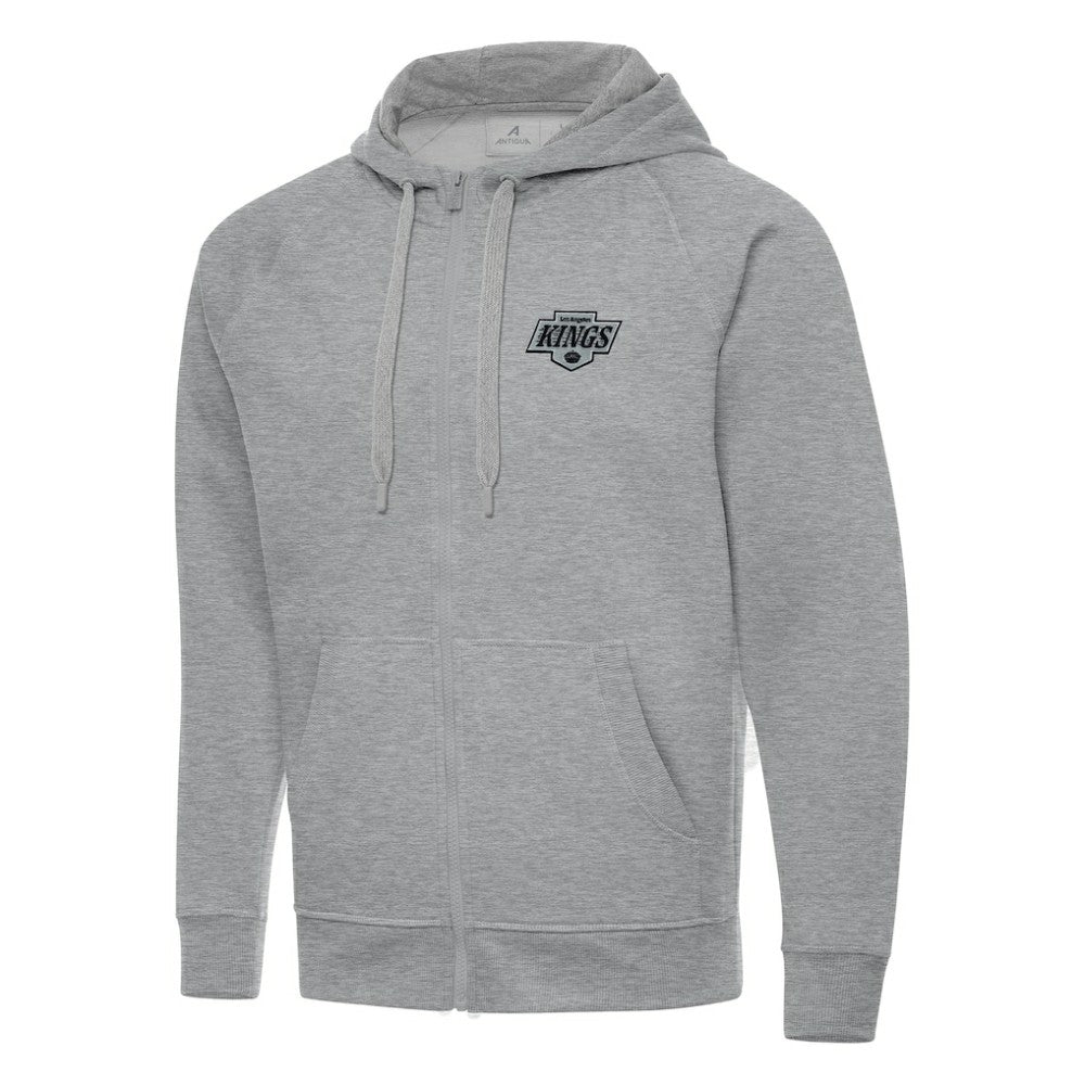 Los Angeles Kings Antigua Big & Tall Victory Full-Zip Hoodie - Heather Gray | US 202237120