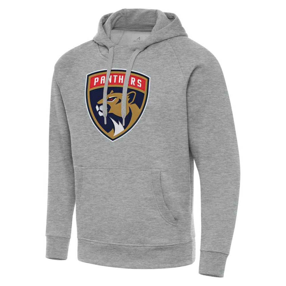 Florida Panthers Antigua Big & Tall Victory Pullover Hoodie - Heather Gray | US 202237277