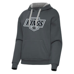 Los Angeles Kings Antigua Women's Victory Pullover Hoodie - Charcoal | US 202253502