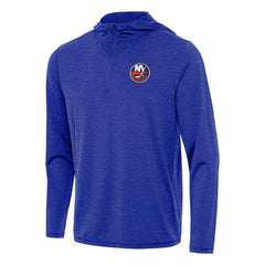 New York Islanders Antigua Tidy Quarter-Zip Hoodie - Heather Royal | US 202253734
