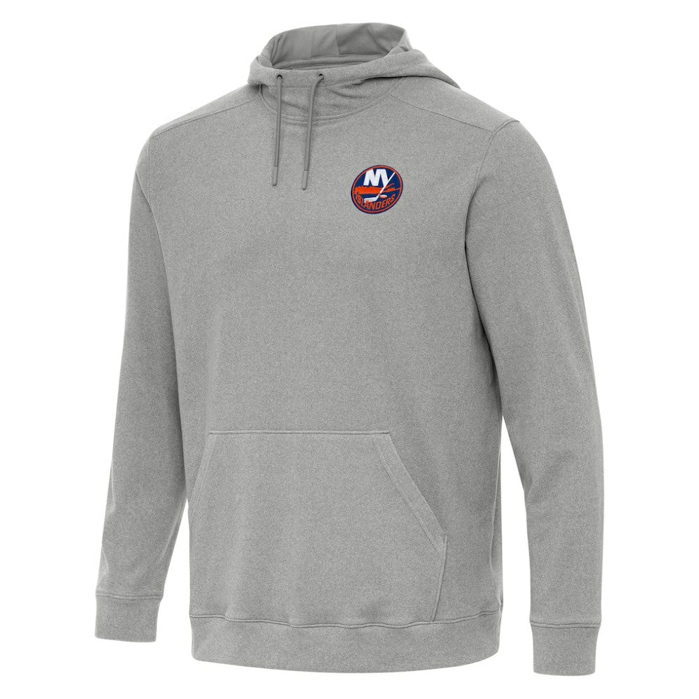 New York Islanders Antigua Cloud Pullover Hoodie - Heather Gray | US 202254473