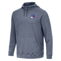 New York Rangers Antigua Cloud Pullover Hoodie - Heather Navy | US 202254480